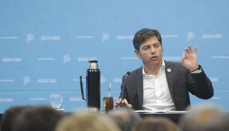 Axel Kicillof explicó cómo votar con boleta única y pidió terminar con el freno a la obra pública
