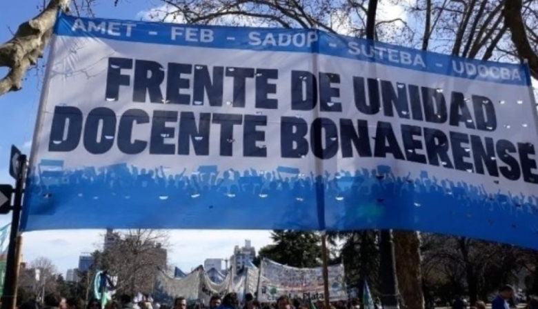 Docentes bonaerenses realizarán una nueva jornada provincial de protesta