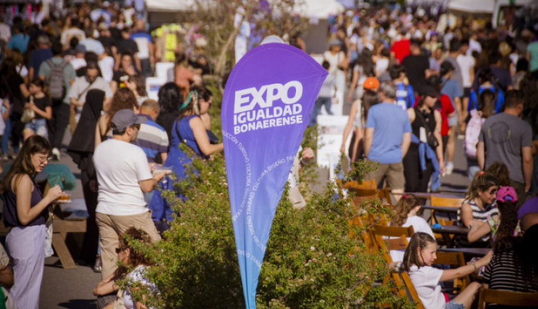 La tercera edición de la Expo Igualdad Bonaerense reunió a miles de personas