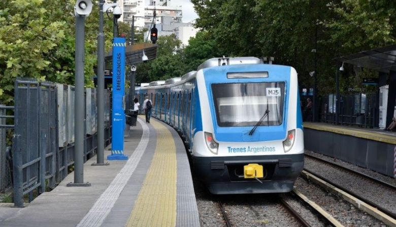 El servicio del tren Mitre seguirá interrumpido durante este lunes por obras