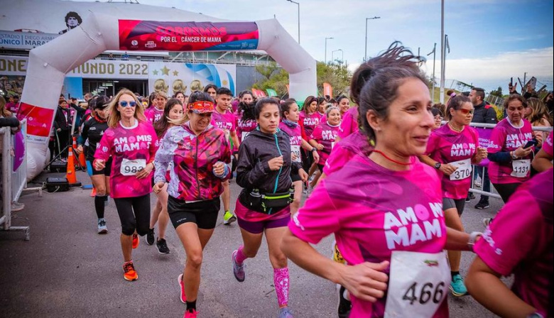 “Amo mis mamas”: se viene la 3° carrera para concientizar sobre el cáncer de mama