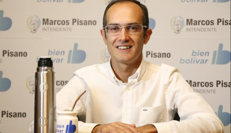 Marcos Emilio Pisano presentó su renuncia como intendente de Bolívar