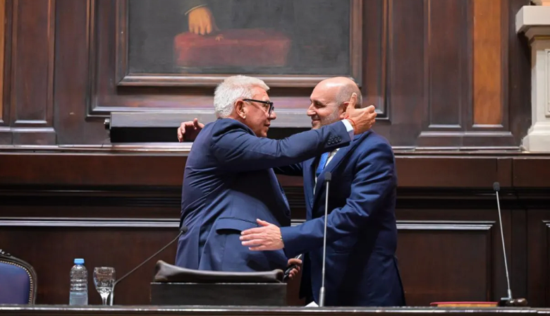 Dichiara volvió a la presidencia de Diputados y buscó tranquilizar a Kicillof