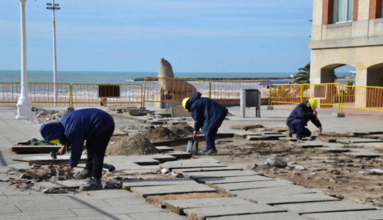 La rambla de Mar del Plata sigue en obra: qué cambios habrá para la temporada de verano