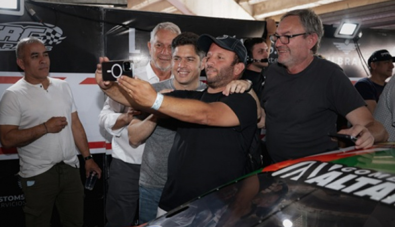 Kicillof asistió al Gran Premio Coronación del Turismo Carretera