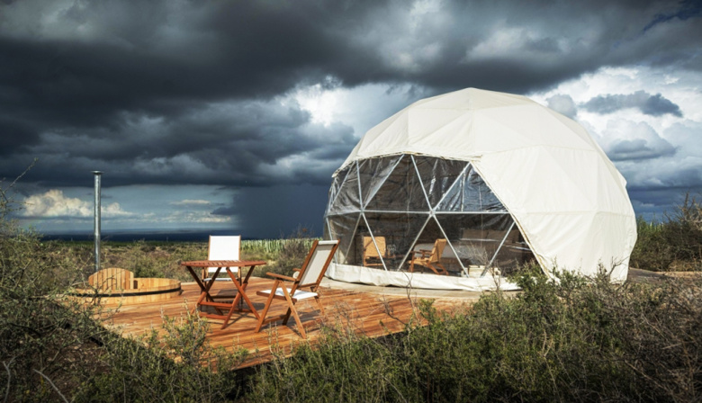 Necochea sueña con su primer glamping en un predio sobre la Costa Atlántica