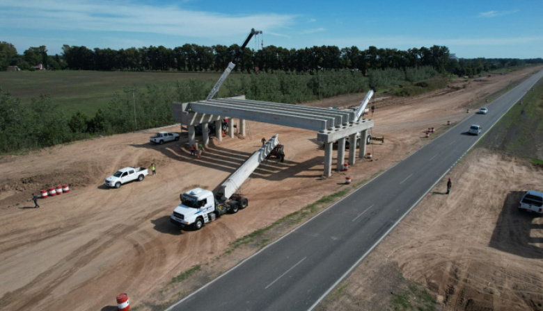 Avanzan las obras para transformar en autovía la ruta provincial 41