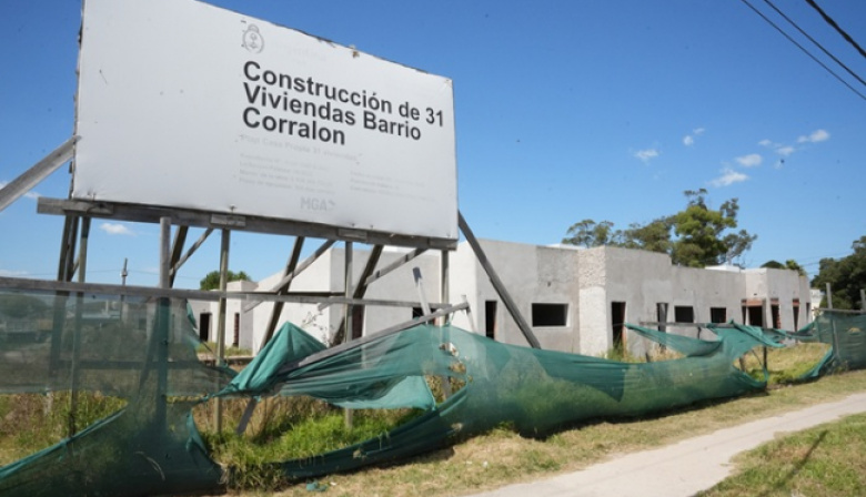 La Provincia finalizará viviendas paralizadas por Nación en Miramar