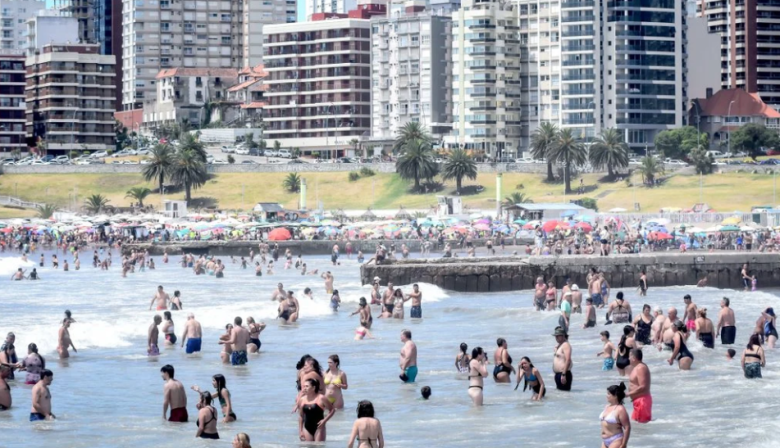 Impulsada por el calor, la temporada repunta en Mar del Plata
