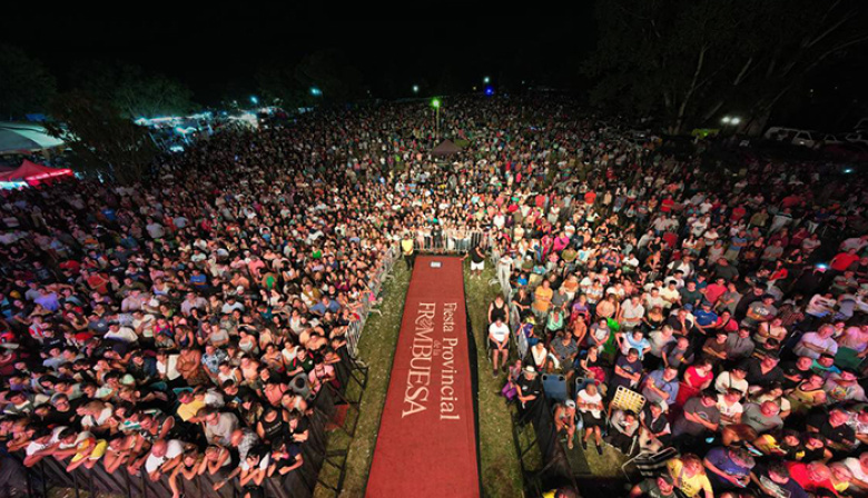 Se viene una nueva edición de la Fiesta Provincial de la Frambuesa con el cierre de la Delio Valdez