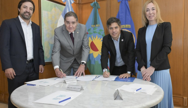 La Provincia firmó un acuerdo con la OPS para fortalecer el sistema de salud