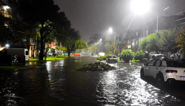 Temporal en la Provincia: destrozos, cortes de luz y ciudades bajo el agua