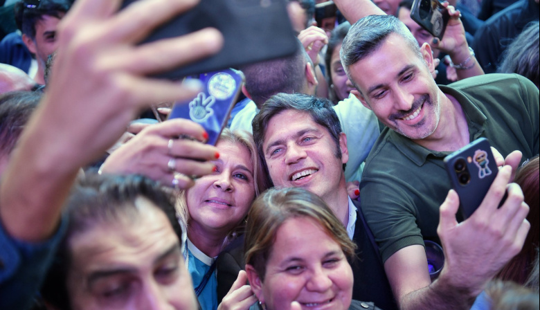Kicillof en modo campaña: "Milei es un experimento de la ultra derecha a escala mundial que fracasó"