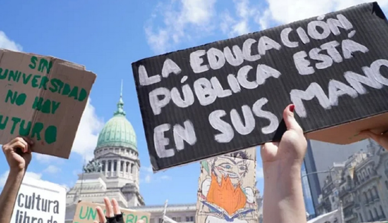 El Gobierno avanza con un recorte en Educación en la previa de la Marcha Federal