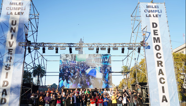 Marcha Universitaria: exigen intervención de la Corte para que el Gobierno cumpla la ley