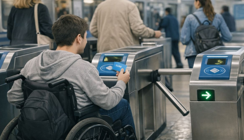 Personas con discapacidad podrán viajar con SUBE sin presentar el CUD