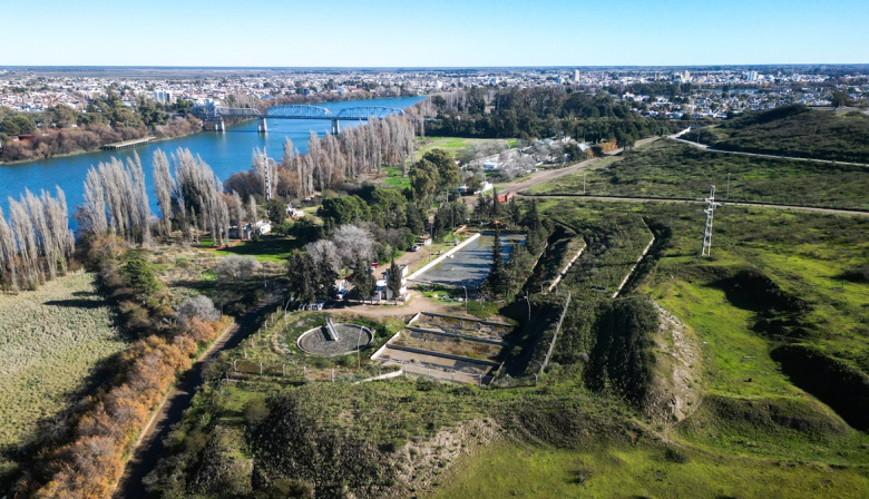 La Provincia reactivó una obra clave de saneamiento en Carmen de Patagones