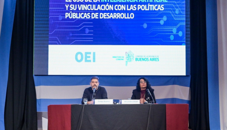 La Provincia y la OEI realizaron un encuentro sobre IA y políticas públicas