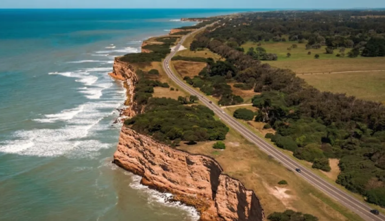 Comenzaron las obras para crear el "Camino del Mar" entre Mar del Plata y Miramar