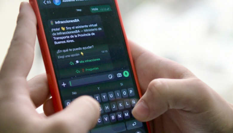 La Provincia lanzó un asistente virtual para consultar infracciones de tránsito