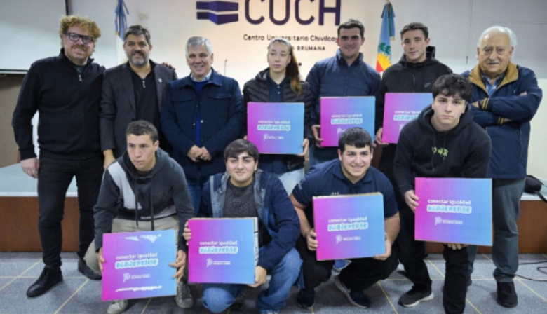 Bianco y Britos inauguraron obras en el Centro Universitario de Chivilcoy