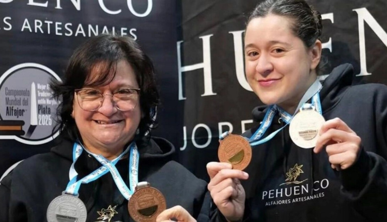 Una alfajorera de Pehuen Co ganó cuatro premios en el Campeonato Argentino