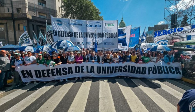 Universidades: otra jornada de paro con alto acatamiento y un plan de lucha que sigue