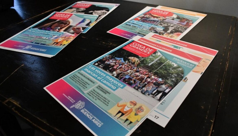 Un cuaderno viajero recolecta las voces de las personas mayores de toda la Provincia