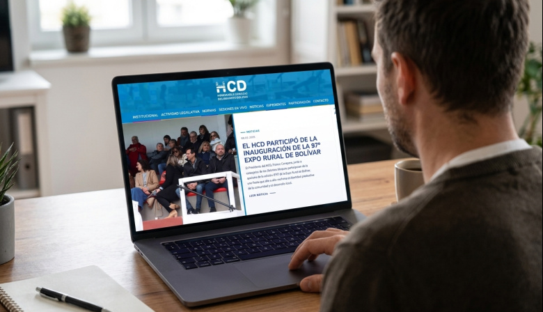 Bolívar: el HCD lanzó una web con sueldos, ordenanzas y expedientes a la vista