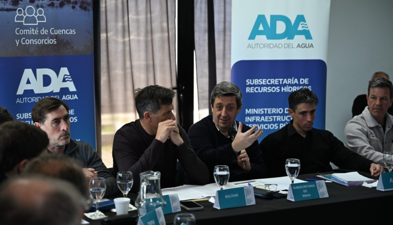 Provincia y municipios coordinaron acciones ante posibles excedentes hídricos