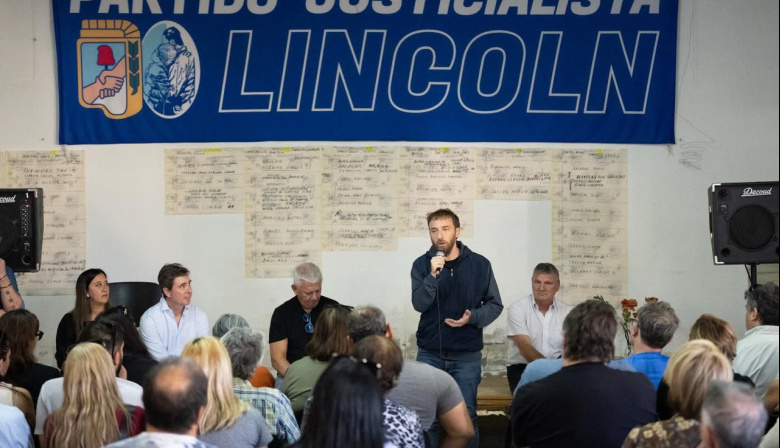 Federico Otermín en Lincoln: “A Milei los números no le cierran ni con la gente pasándola mal”