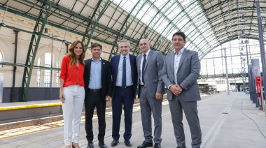 Kicillof: “El tren en nuestro país es un instrumento de inclusión"