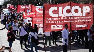 Cicop impulsa dos paros para diciembre y una movilización a CABA