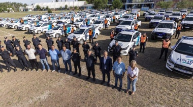 Almirante Brown incorporó 60 patrulleros para renovar la flota de la Policía