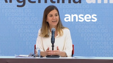 Fernanda Raverta, titular de ANSES, expuso sobre el “Plan de pago de deuda previsional”