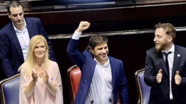 Kicillof reclamó que “no nos quiten más los recursos” de la coparticipación 