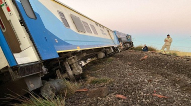 Volvió a descarrilar el tren en Olavarría