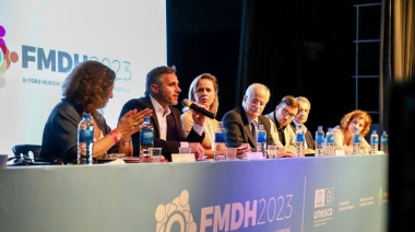 Achával en el Foro Mundial de DDHH