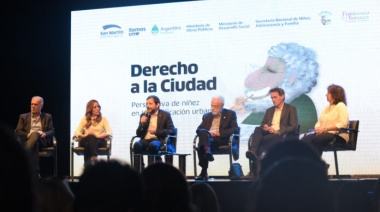 Fernando Moreira y Francesco Tonucci juntos en San Martín