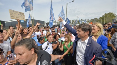 Kicillof: “La obra pública brinda la posibilidad de salir de una situación de postergación”