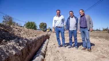 Bertellys dio comienzo a las obras de infraestructuras urbanas en Azul