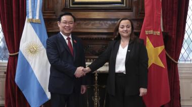 Cecilia Moreau recibió a su par de Vietnam para promover la cooperación económica y parlamentaria entre ambos países