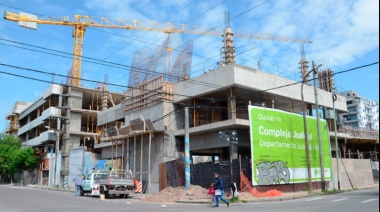 La obra del Polo Judicial de Olavarría tiene fecha de reactivación