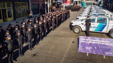 Refuerzan la seguridad de los barrios con más efectivos y vehículos policiales