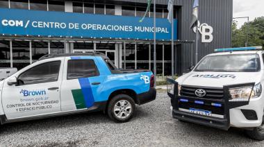Almirante Brown refuerza la seguridad con camionetas y motos 0km