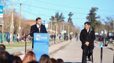 Achával inauguró la obra del Canal Agustoni: "Al abandono le pusimos el corazón y obras"