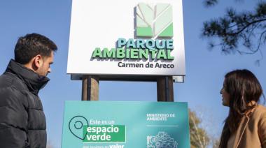 Provincia inauguró un Parque Ambiental en un municipio bonaerense
