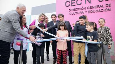 Kicillof inauguró un Centro Educativo y sostuvo que “los problemas no se resuelven con menos Estado”