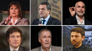 En octubre serán solo 5 los precandidatos a presidente