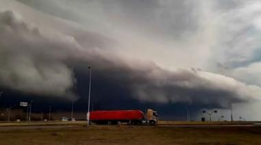 Rigen alertas de tormentas y vientos para gran parte de la Provincia